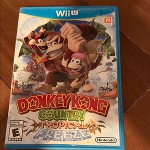 Nintendo Wii U Donkey Kong Country: Tropical Freeze - Blue Case